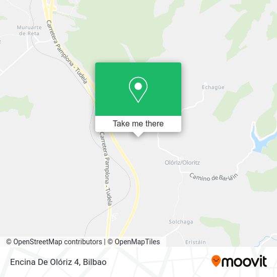 Encina De Olóriz 4 map