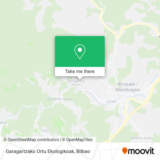 Garagartzako Ortu Ekologikoak map