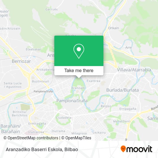 Aranzadiko Baserri Eskola map