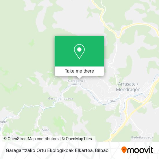 Garagartzako Ortu Ekologikoak Elkartea map