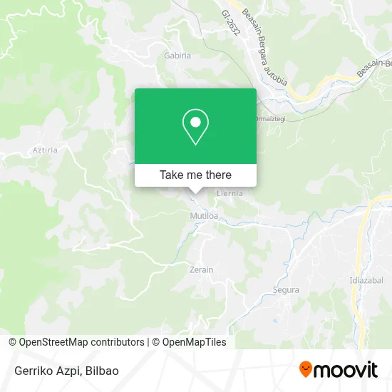 Gerriko Azpi map