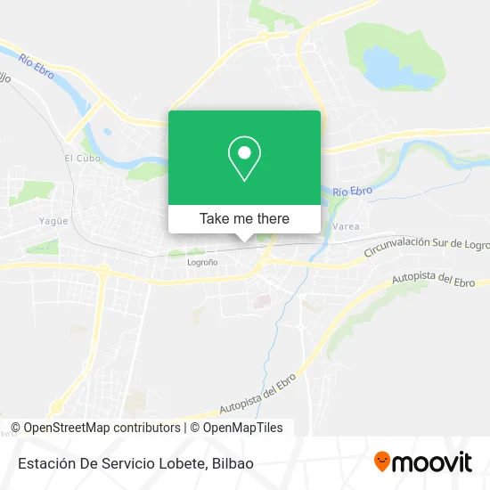 Estación De Servicio Lobete map