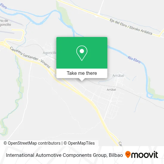 International Automotive Components Group map