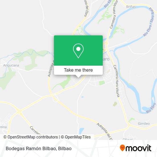 Bodegas Ramón Bilbao map