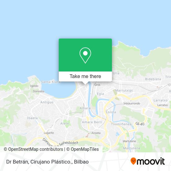Dr Betrán, Cirujano Plástico. map