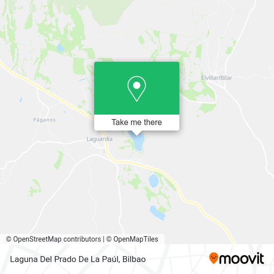 Laguna Del Prado De La Paúl map