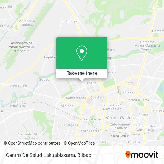 Centro De Salud Lakuabizkarra map