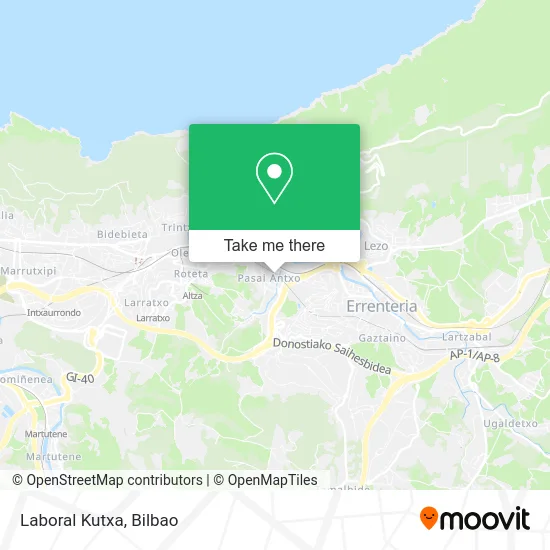 Laboral Kutxa map