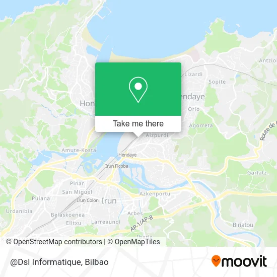 @Dsl Informatique map