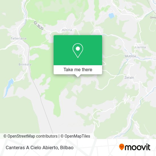 Canteras A Cielo Abierto map
