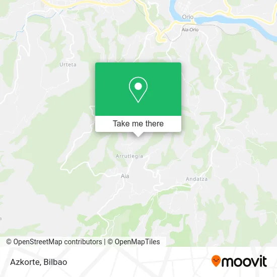 Azkorte map