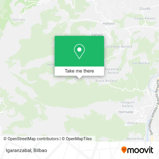 mapa Igaranzabal