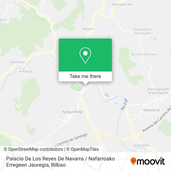 Palacio De Los Reyes De Navarra / Nafarroako Erregeen Jauregia map