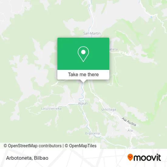 Arbotoneta map