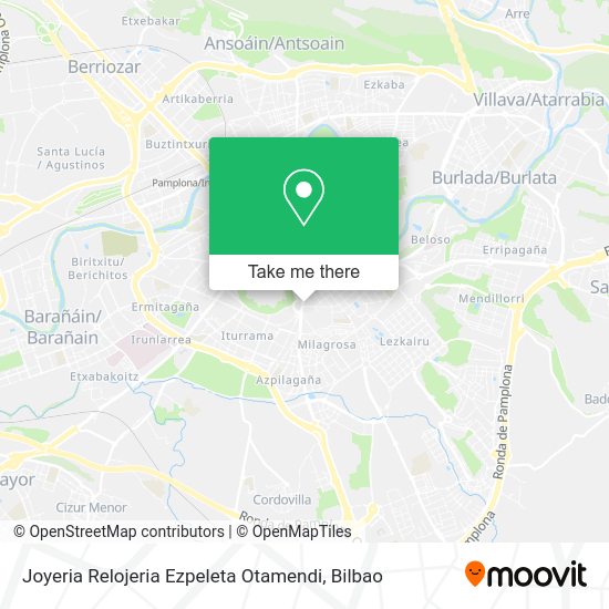 Joyeria Relojeria Ezpeleta Otamendi map