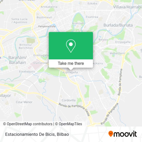 Estacionamiento De Bicis map