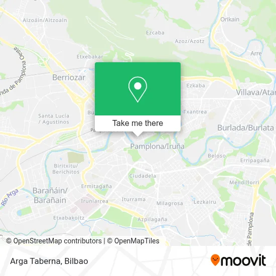 Arga Taberna map