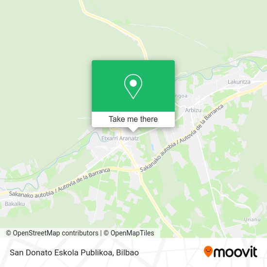 San Donato Eskola Publikoa map