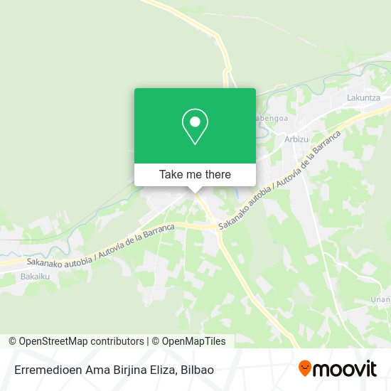 Erremedioen Ama Birjina Eliza map