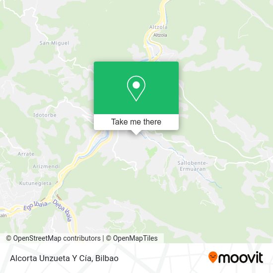 Alcorta Unzueta Y Cía map
