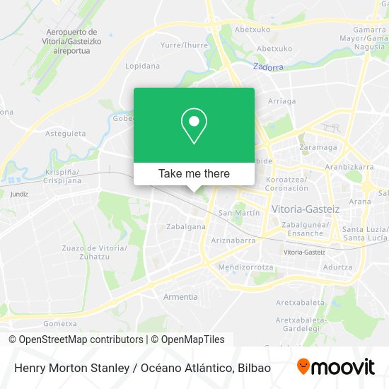 Henry Morton Stanley / Océano Atlántico map
