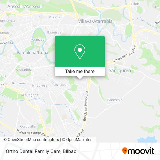 Ortho Dental Family Care map