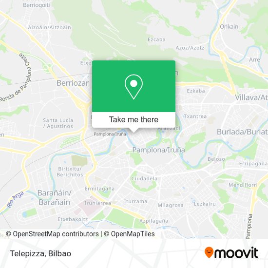 Telepizza map