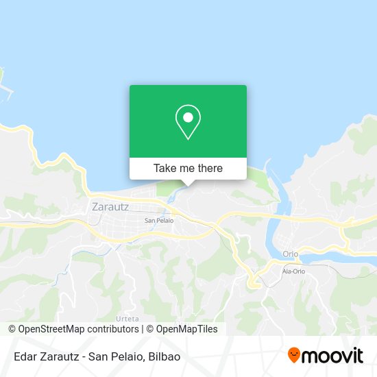 Edar Zarautz - San Pelaio map