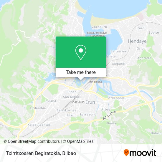 Txirritxoaren Begiratokia map