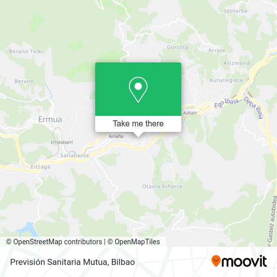 Previsión Sanitaria Mutua map