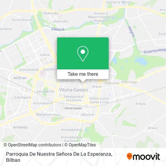 Parroquia De Nuestra Señora De La Esperanza map