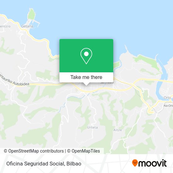 Oficina Seguridad Social map