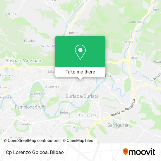 Cp Lorenzo Goicoa map