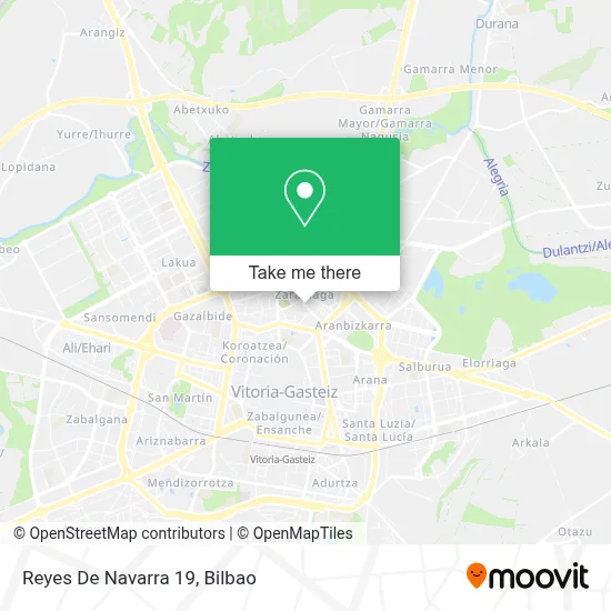 Reyes De Navarra 19 map