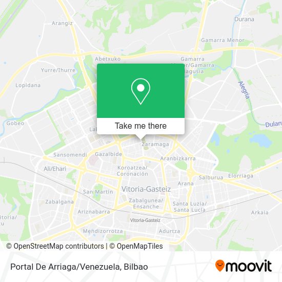 Portal De Arriaga/Venezuela map