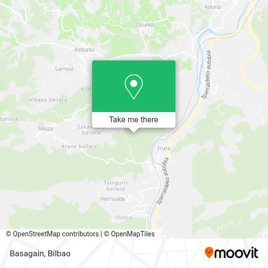 Basagain map