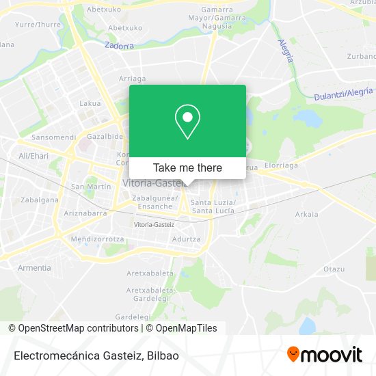 Electromecánica Gasteiz map