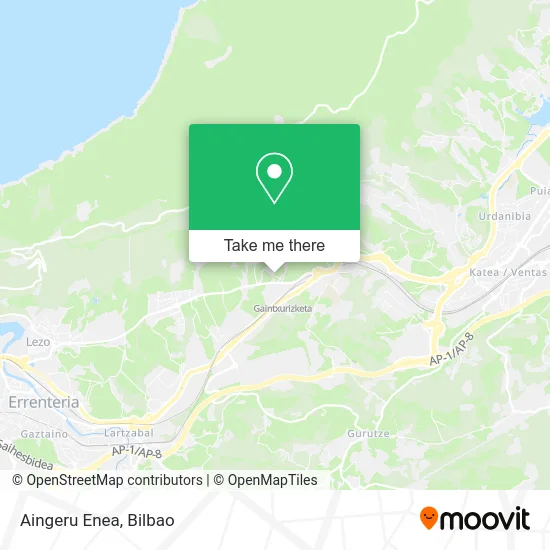 Aingeru Enea map
