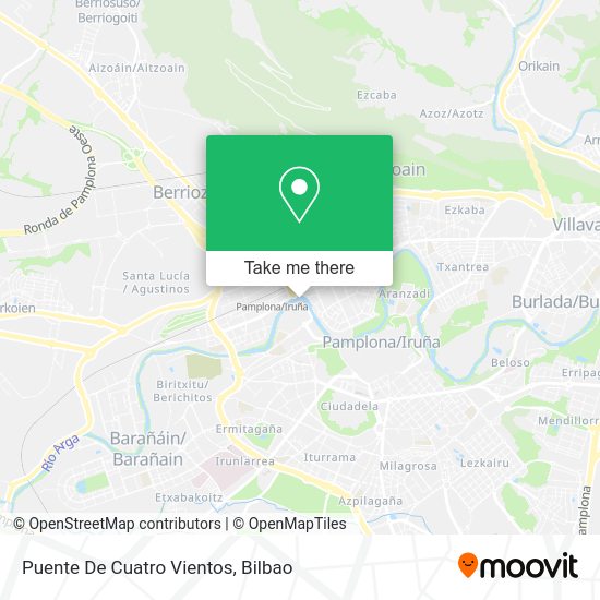 Puente De Cuatro Vientos map