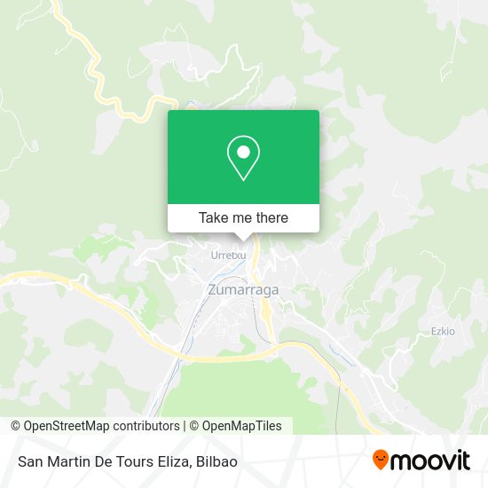 San Martin De Tours Eliza map