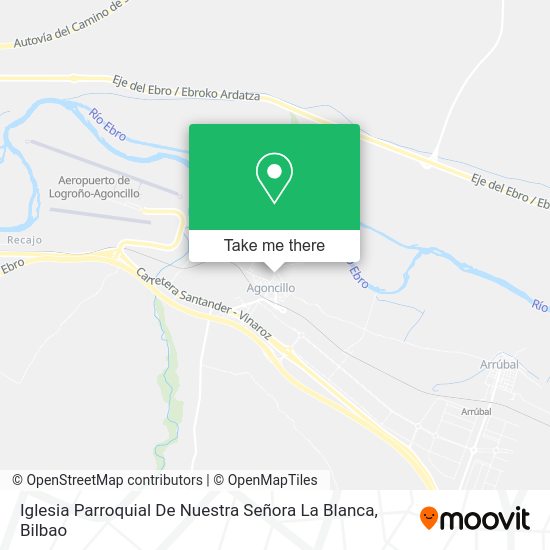 Iglesia Parroquial De Nuestra Señora La Blanca map
