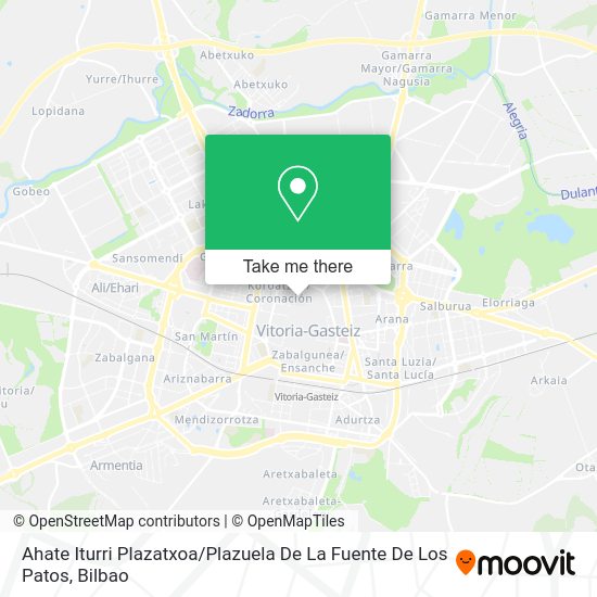 Ahate Iturri Plazatxoa / Plazuela De La Fuente De Los Patos map