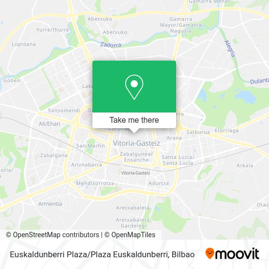 Euskaldunberri Plaza / Plaza Euskaldunberri map