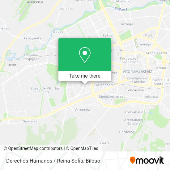 Derechos Humanos / Reina Sofia map