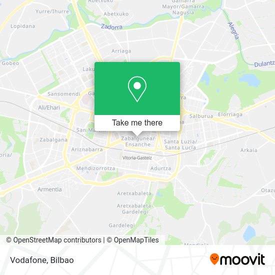 Vodafone map