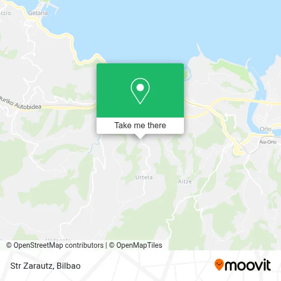 Str Zarautz map