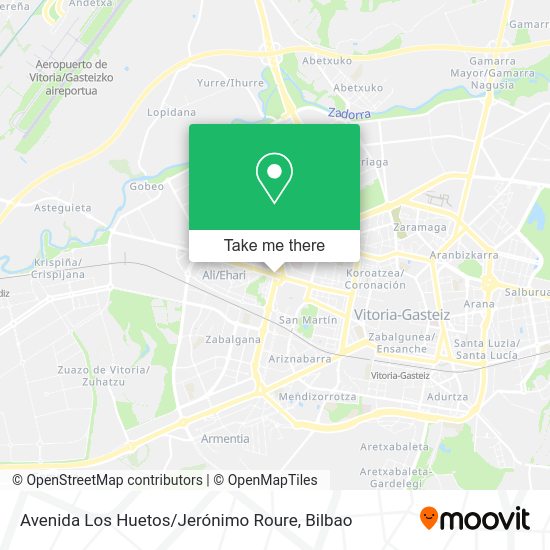 Avenida Los Huetos / Jerónimo Roure map