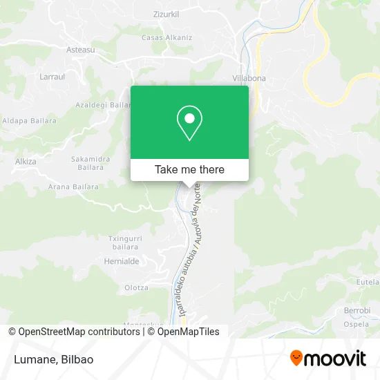 Lumane map