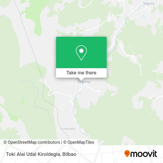 Toki Alai Udal Kiroldegia map