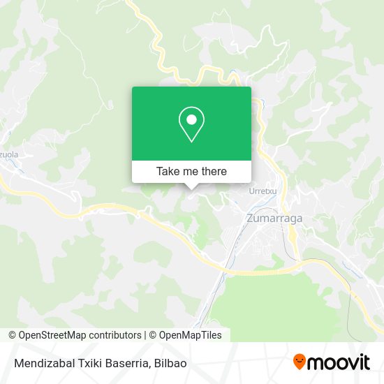 Mendizabal Txiki Baserria map